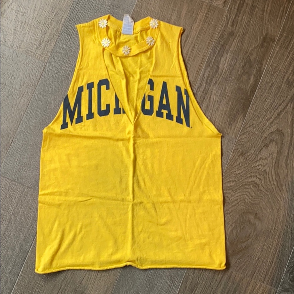Custom UMICH tank top